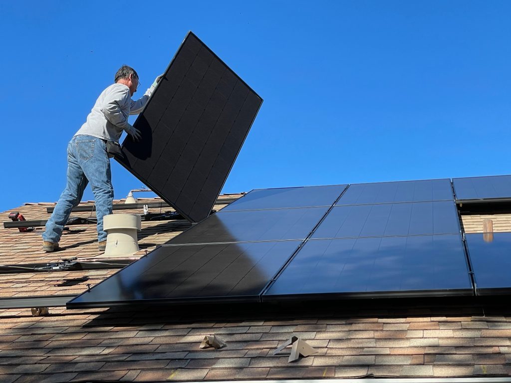 efficient solar panel installation