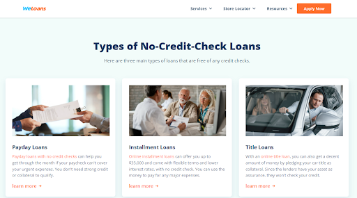 What Are Types of No Credit Check Loans With Fast Approval