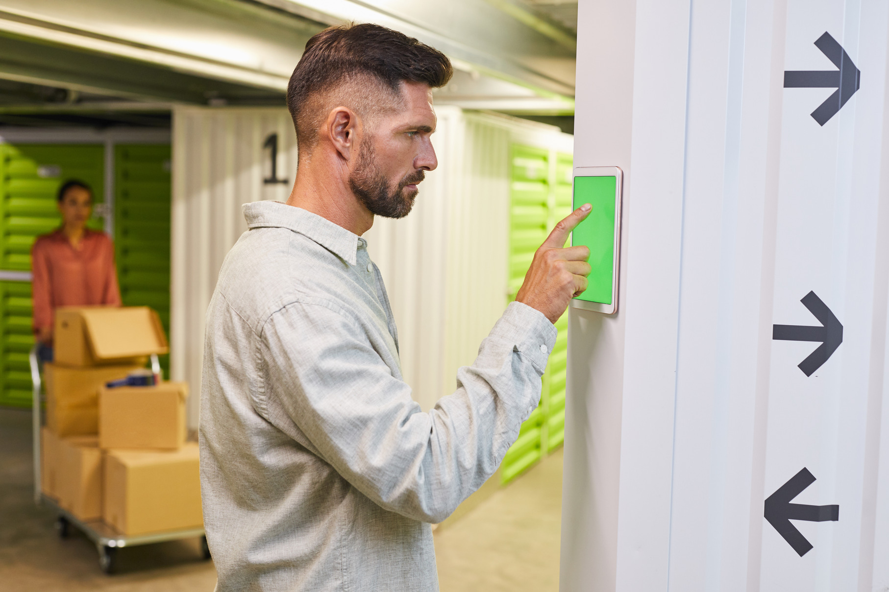 Self-Storage Unit Under Control